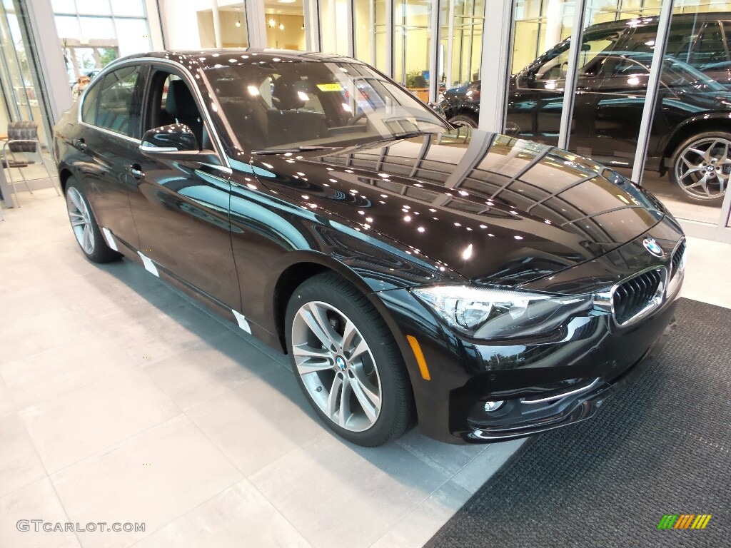 2017 3 Series 330i xDrive Sedan - Jet Black / Black photo #1