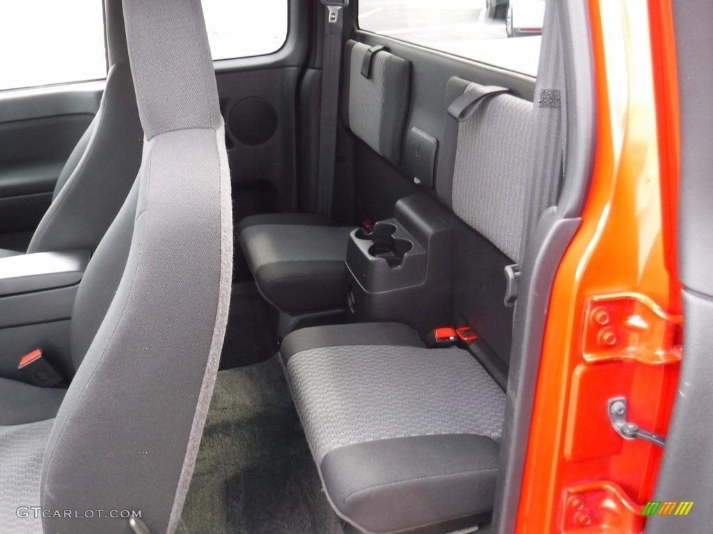 2008 Colorado LT Extended Cab 4x4 - Inferno Orange Metallic / Ebony photo #18