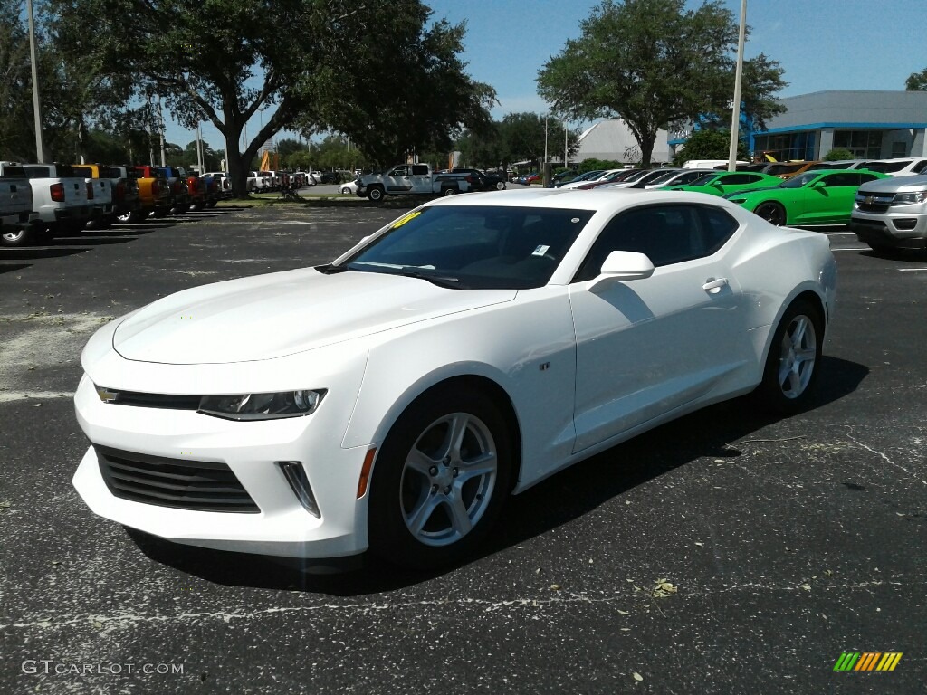 2018 Camaro LT Coupe - Summit White / Jet Black photo #1