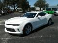 2018 Summit White Chevrolet Camaro LT Coupe  photo #1