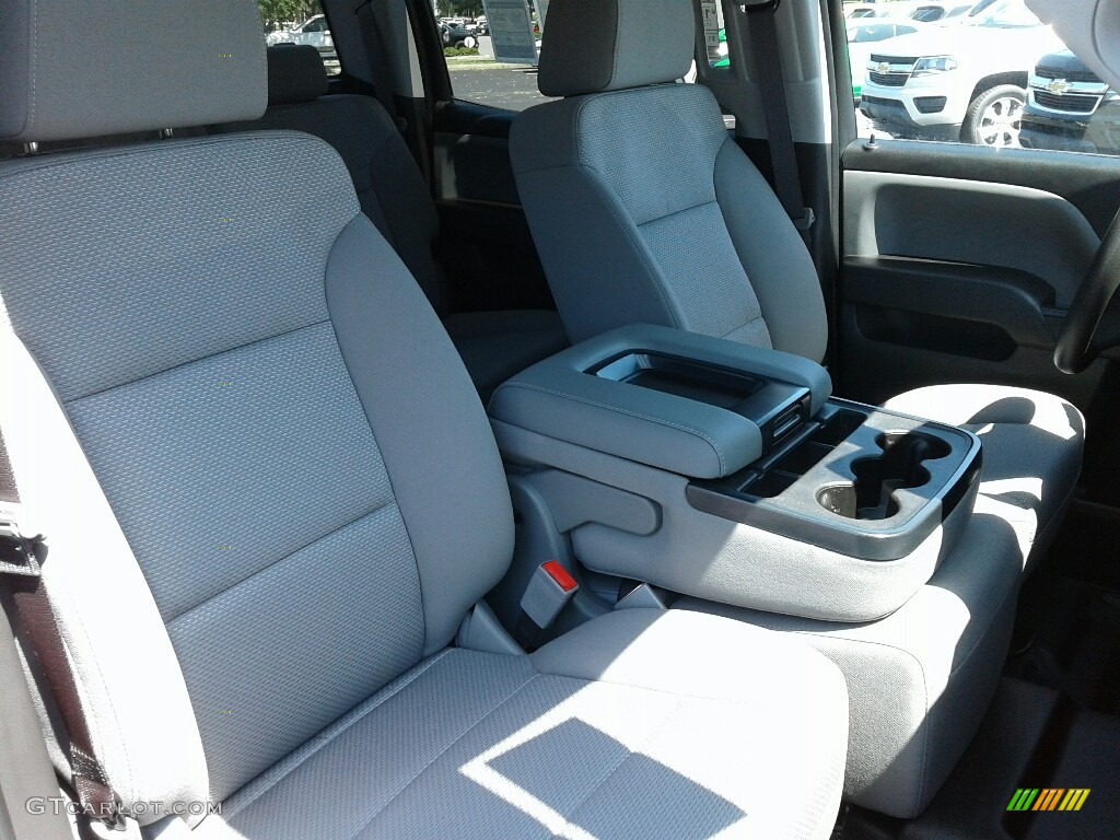 2017 Silverado 1500 LS Crew Cab - Pepperdust Metallic / Dark Ash/Jet Black photo #12