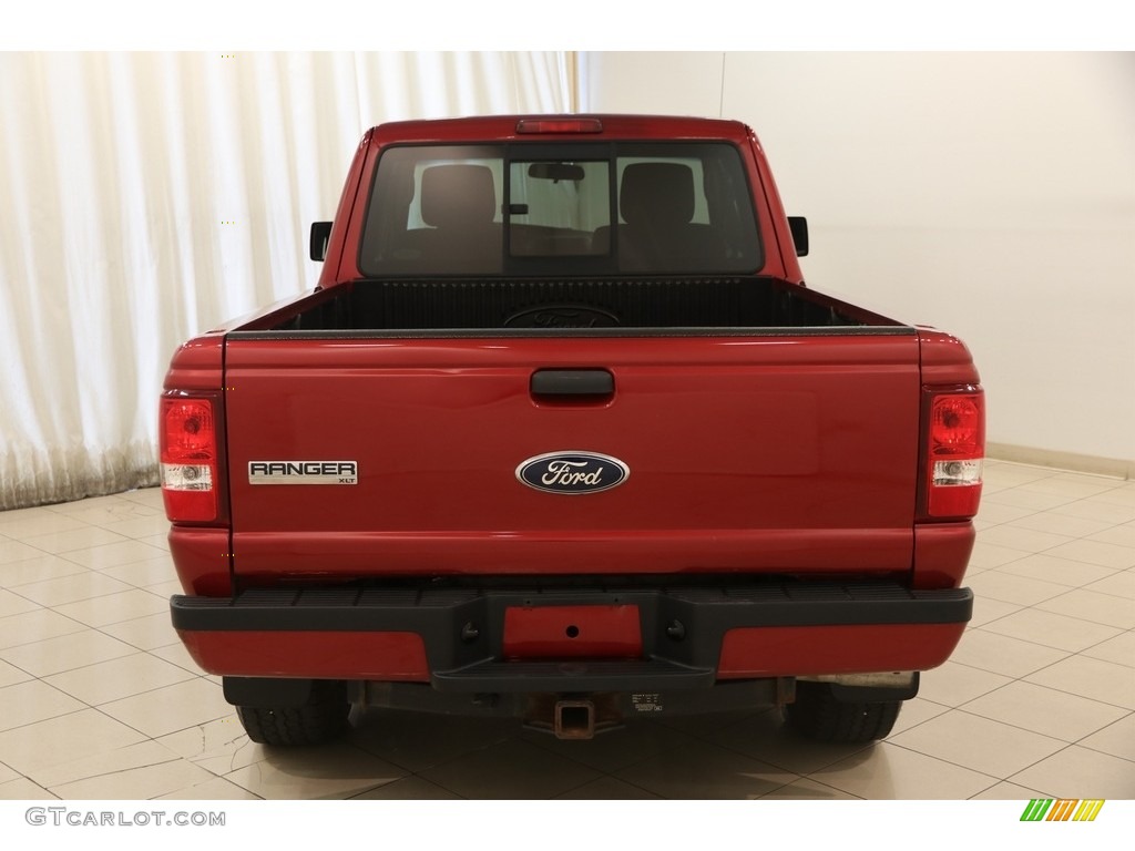 2011 Ranger XLT SuperCab 4x4 - Redfire Metallic / Medium Dark Flint photo #12