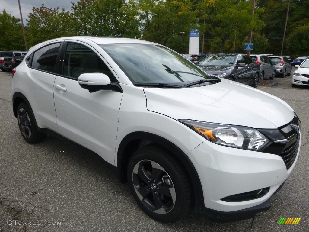 White Orchid Pearl 2018 Honda HR-V EX AWD Exterior Photo #122743412