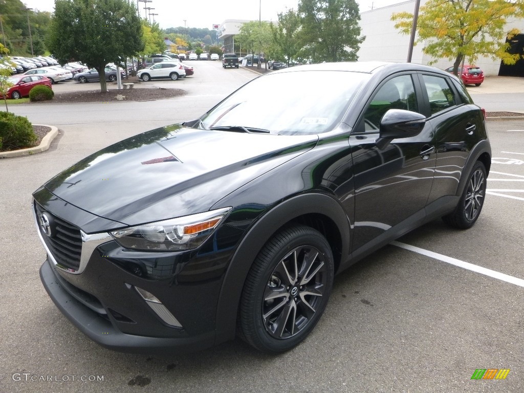 Jet Black Mica 2018 Mazda CX-3 Touring AWD Exterior Photo #122745794