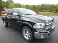 2018 Brilliant Black Crystal Pearl Ram 1500 Laramie Crew Cab 4x4  photo #7