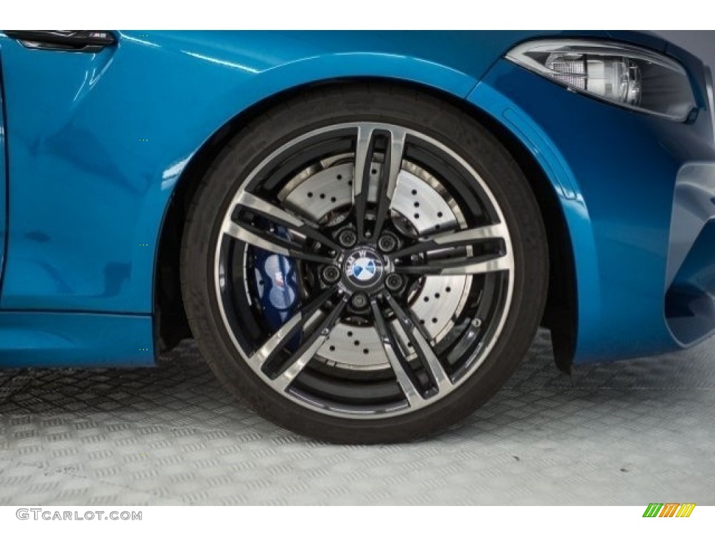 2016 M2 Coupe - Long Beach Blue Metallic / Black/Blue Highlight photo #8