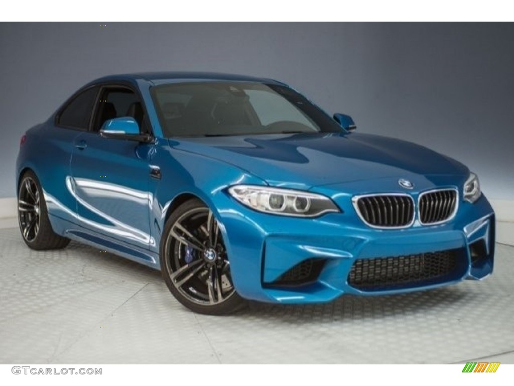 2016 M2 Coupe - Long Beach Blue Metallic / Black/Blue Highlight photo #12
