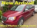 Deep Cherry Red Crystal Pearl 2013 Chrysler Town & Country Touring - L