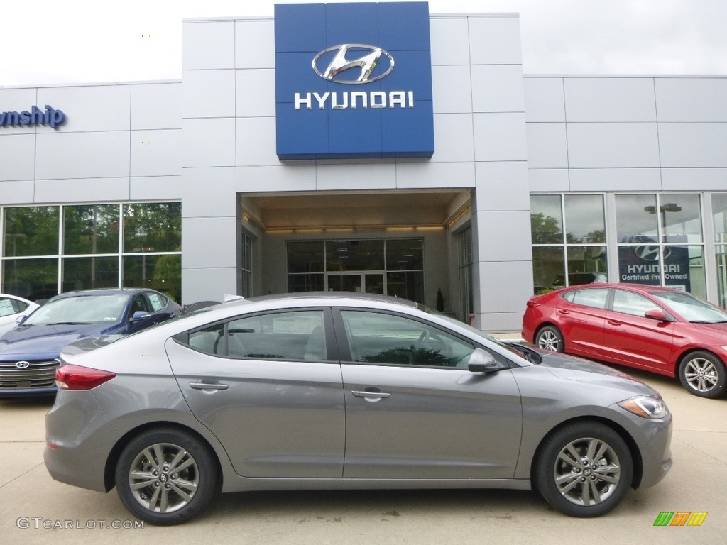 Galactic Gray Hyundai Elantra