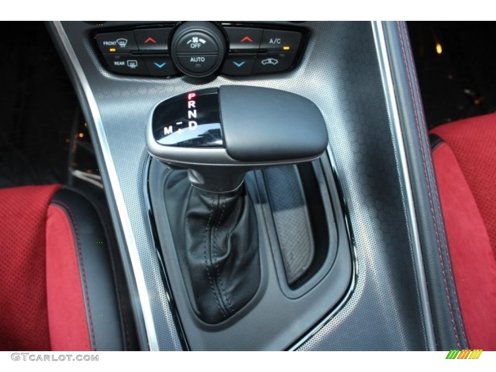 2016 Challenger R/T Plus - Granite Crystal Metallic / Black/Ruby Red photo #29