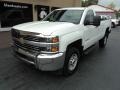 Summit White - Silverado 2500HD WT Regular Cab 4x4 Photo No. 2