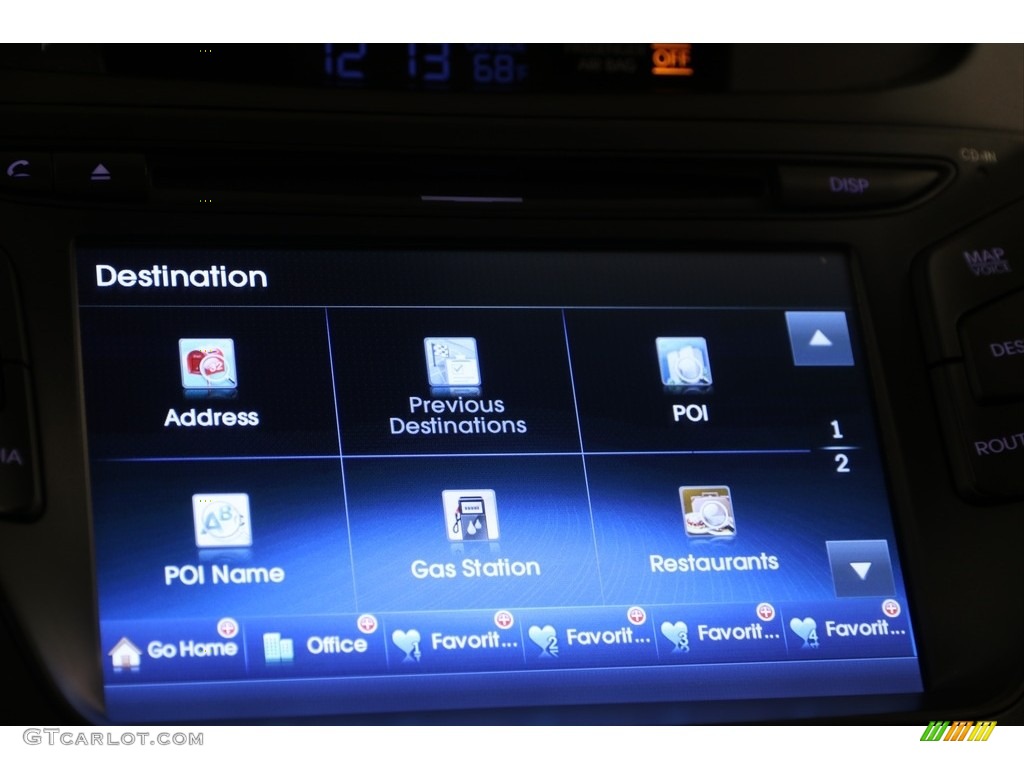 2014 Elantra Limited Sedan - Black / Gray photo #9