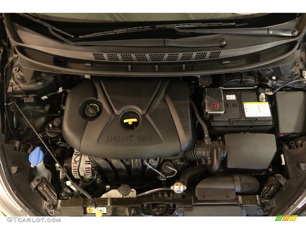 2014 Elantra Limited Sedan - Black / Gray photo #19