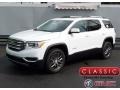 2018 Summit White GMC Acadia SLT AWD  photo #1