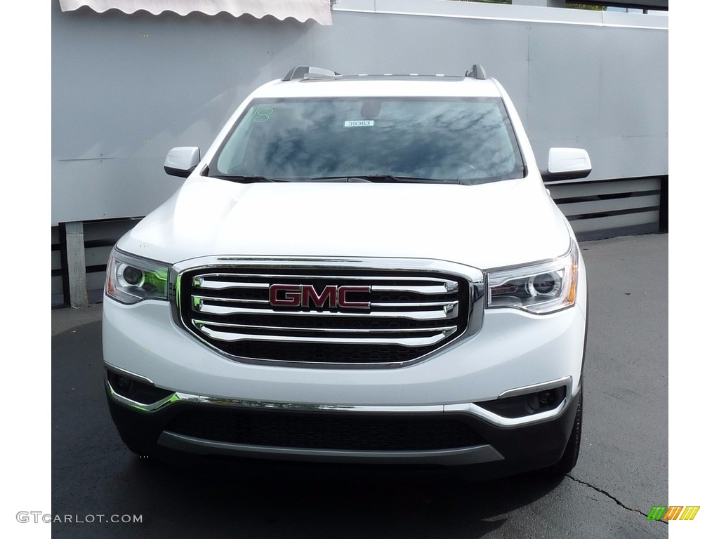 2018 Acadia SLT AWD - Summit White / Jet Black photo #4