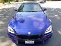 2015 San Marino Blue Metallic BMW M6 Convertible  photo #8