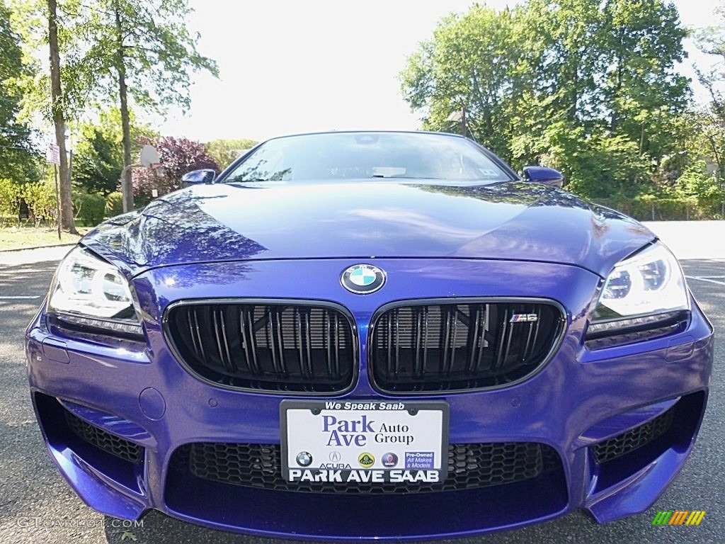 2015 M6 Convertible - San Marino Blue Metallic / Silverstone photo #9