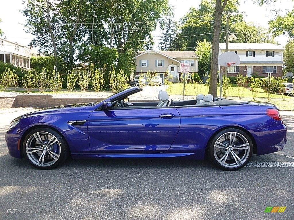 San Marino Blue Metallic 2015 BMW M6 Convertible Exterior Photo #122752022