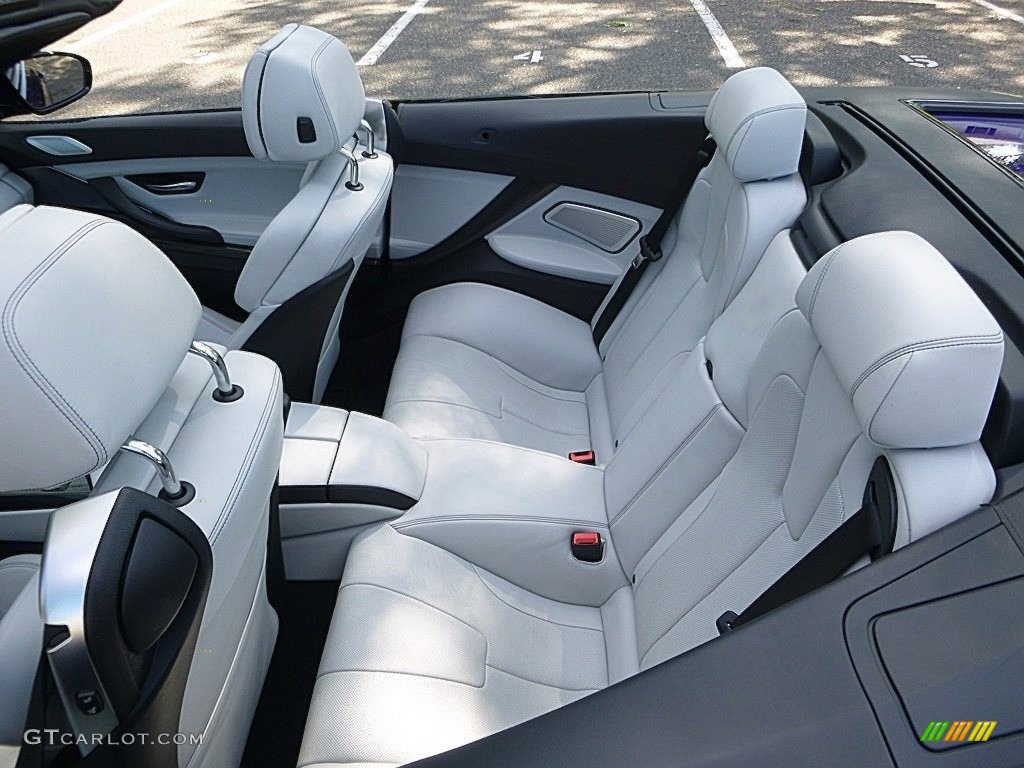 2015 BMW M6 Convertible Rear Seat Photo #122752145
