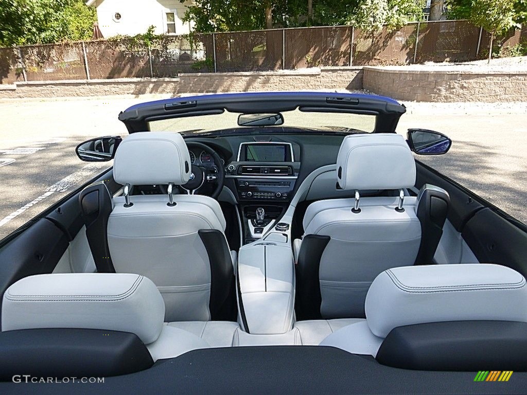 2015 M6 Convertible - San Marino Blue Metallic / Silverstone photo #19