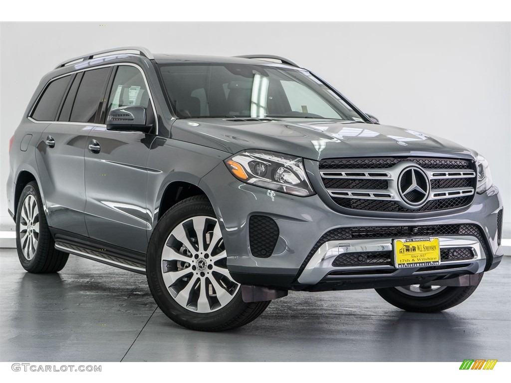 Selenite Grey Metallic 2018 Mercedes-Benz GLS 450 4Matic Exterior Photo #122752391