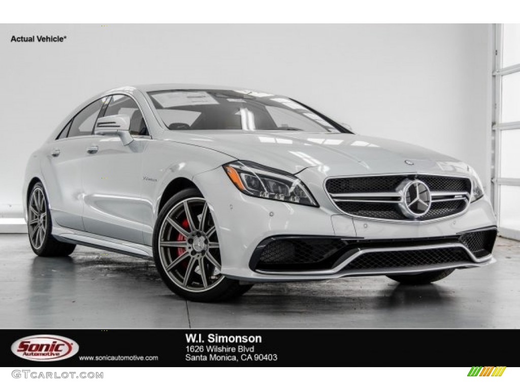 2017 CLS AMG 63 S 4Matic Coupe - Iridium Silver Metallic / designo Classic Red/Black photo #1