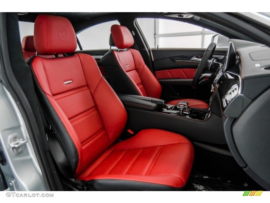 designo Classic Red/Black Interior 2017 Mercedes-Benz CLS AMG 63 S 4Matic Coupe Photo #122752422