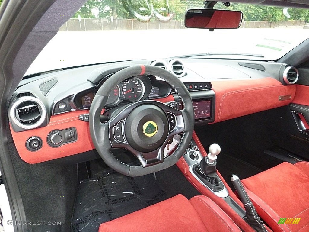 2017 Lotus Evora 400 Red Dashboard Photo #122752763