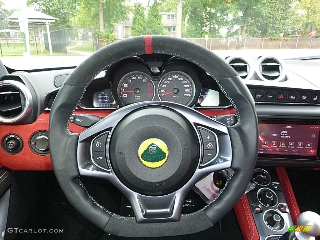 2017 Lotus Evora 400 Red Steering Wheel Photo #122752919