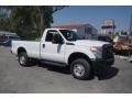 Oxford White - F250 Super Duty XL Regular Cab 4x4 Photo No. 7