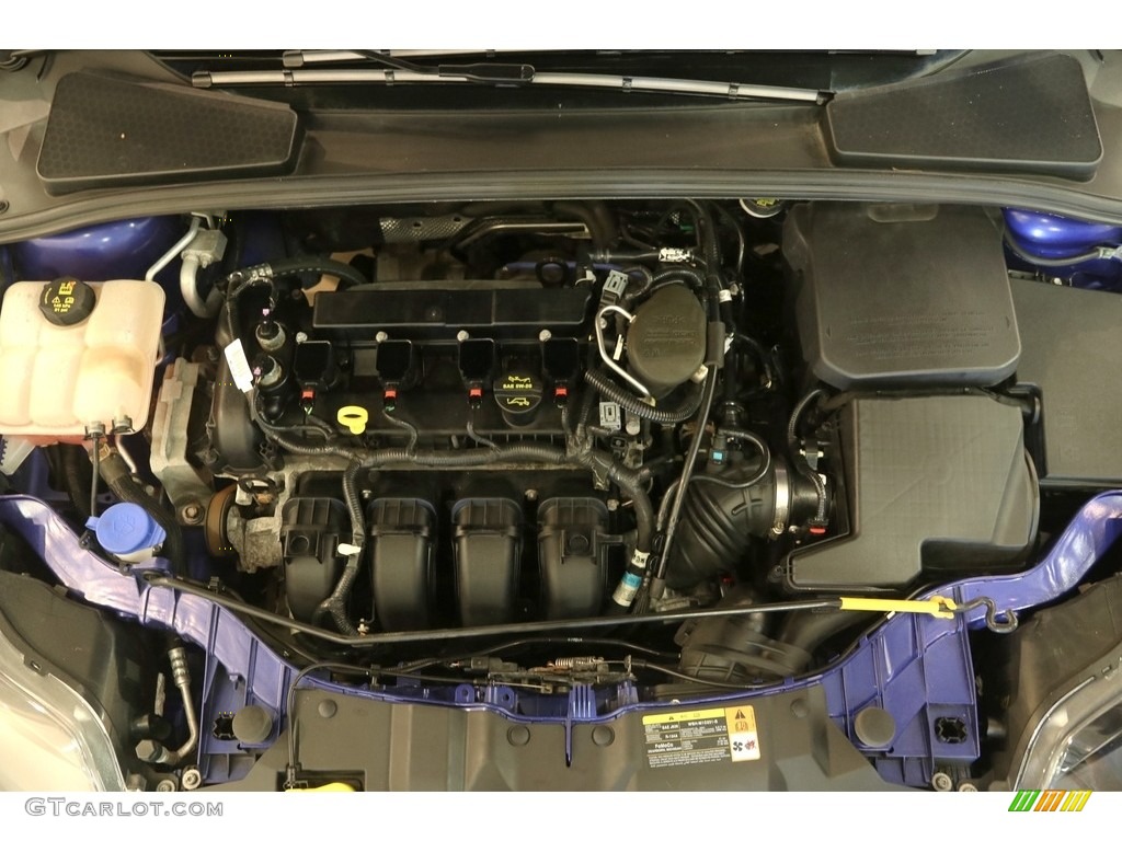2013 Focus Titanium Hatchback - Performance Blue / Charcoal Black photo #16