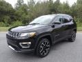 2018 Diamond Black Crystal Pearl Jeep Compass Limited 4x4  photo #2