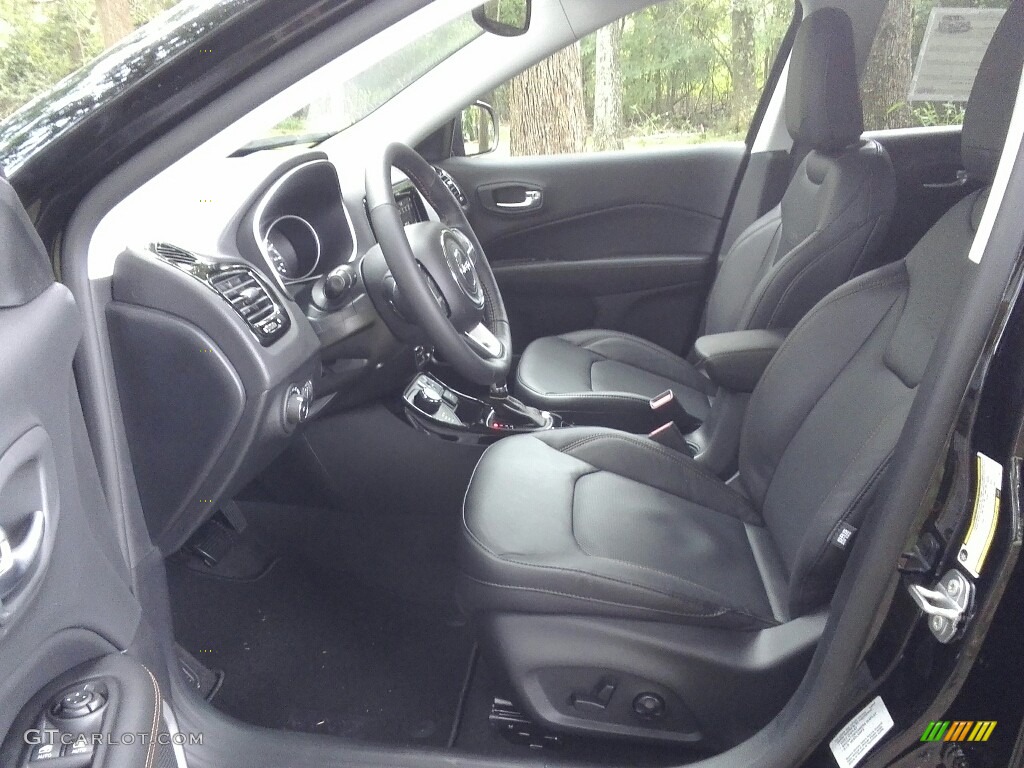 2018 Compass Limited 4x4 - Diamond Black Crystal Pearl / Black photo #9