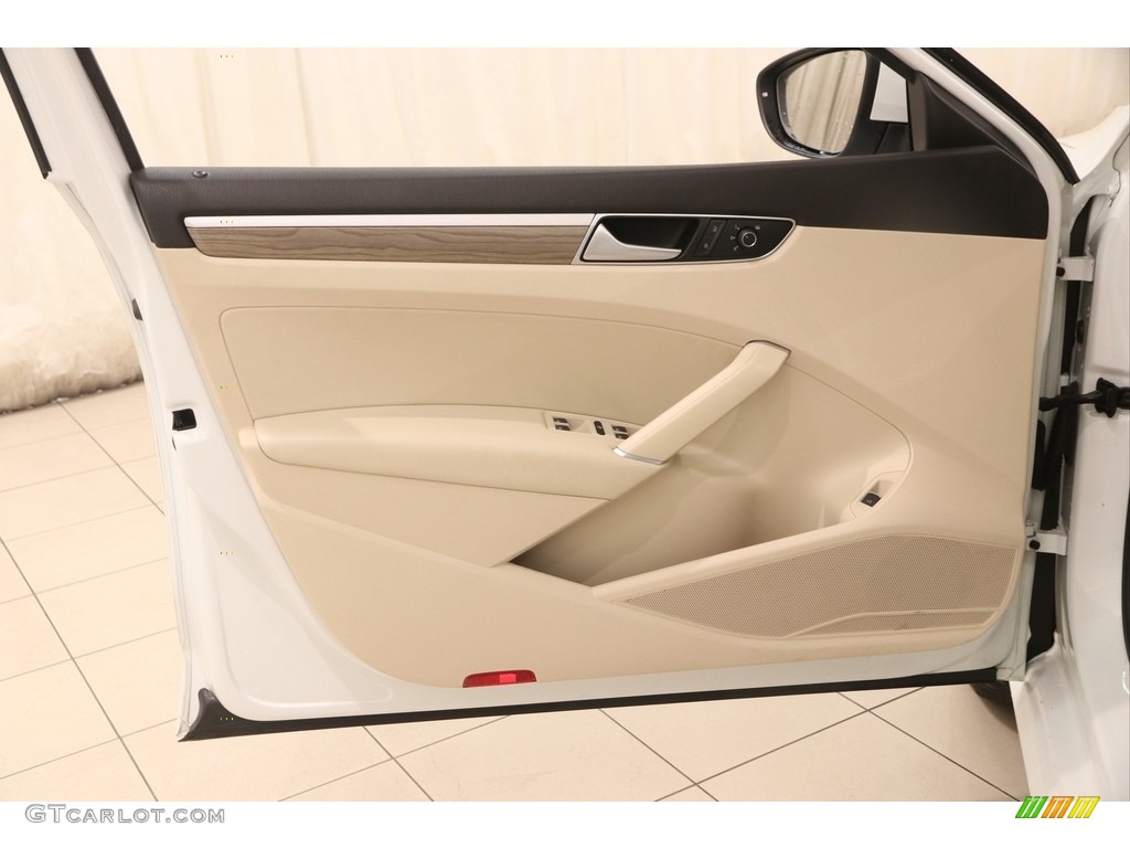 2016 Volkswagen Passat SE Sedan Cornsilk Beige Door Panel Photo #122754191