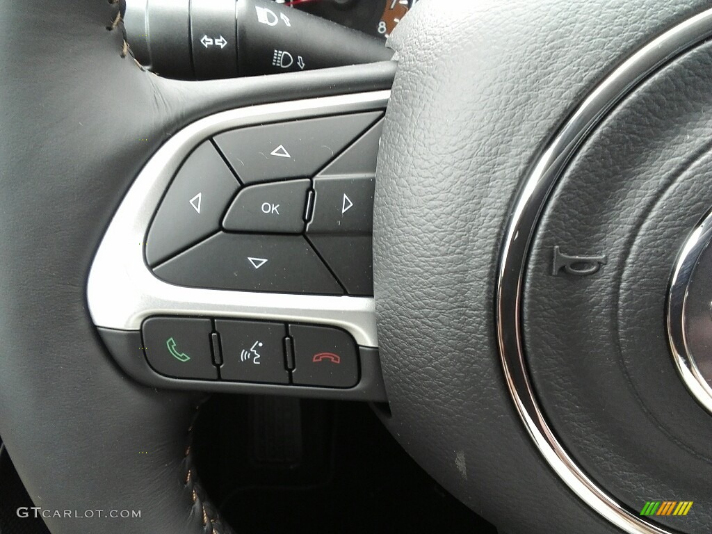 2018 Compass Limited 4x4 - Diamond Black Crystal Pearl / Black photo #17