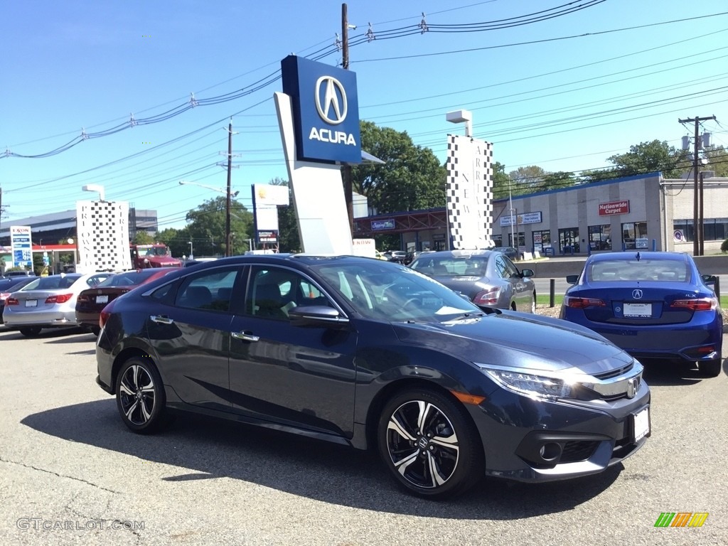 Cosmic Blue Metallic Honda Civic