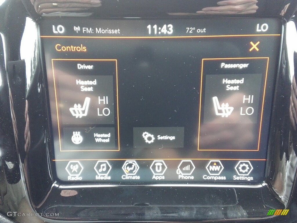 2018 Compass Limited 4x4 - Diamond Black Crystal Pearl / Black photo #25