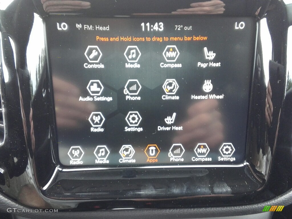 2018 Compass Limited 4x4 - Diamond Black Crystal Pearl / Black photo #26