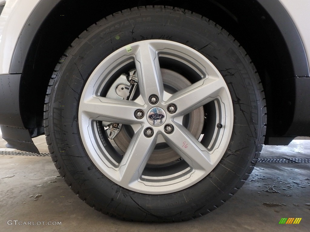 2017 Explorer XLT 4WD - White Platinum / Ebony Black photo #5