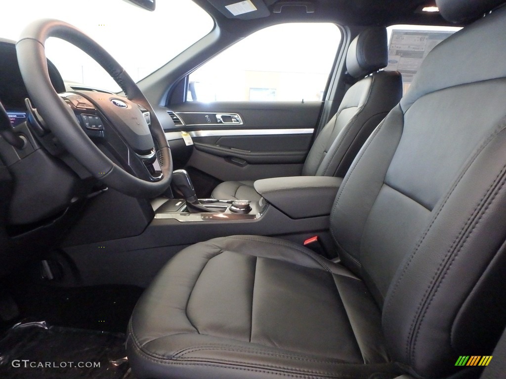 2017 Explorer XLT 4WD - White Platinum / Ebony Black photo #6