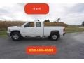 2009 Summit White Chevrolet Silverado 2500HD Work Truck Extended Cab 4x4  photo #1