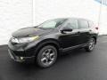 2017 Crystal Black Pearl Honda CR-V EX AWD  photo #5