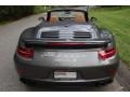 2014 Agate Grey Metallic Porsche 911 Turbo S Cabriolet  photo #5