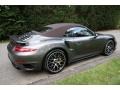 2014 Agate Grey Metallic Porsche 911 Turbo S Cabriolet  photo #7