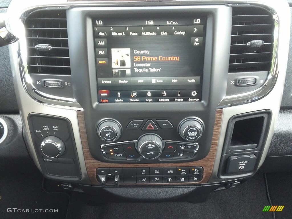 2018 Ram 2500 Laramie Mega Cab 4x4 Controls Photo #122756378