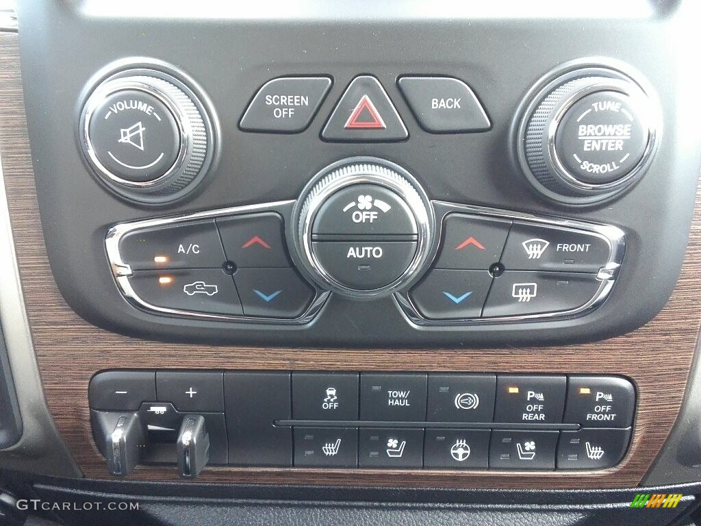 2018 Ram 2500 Laramie Mega Cab 4x4 Controls Photo #122756561