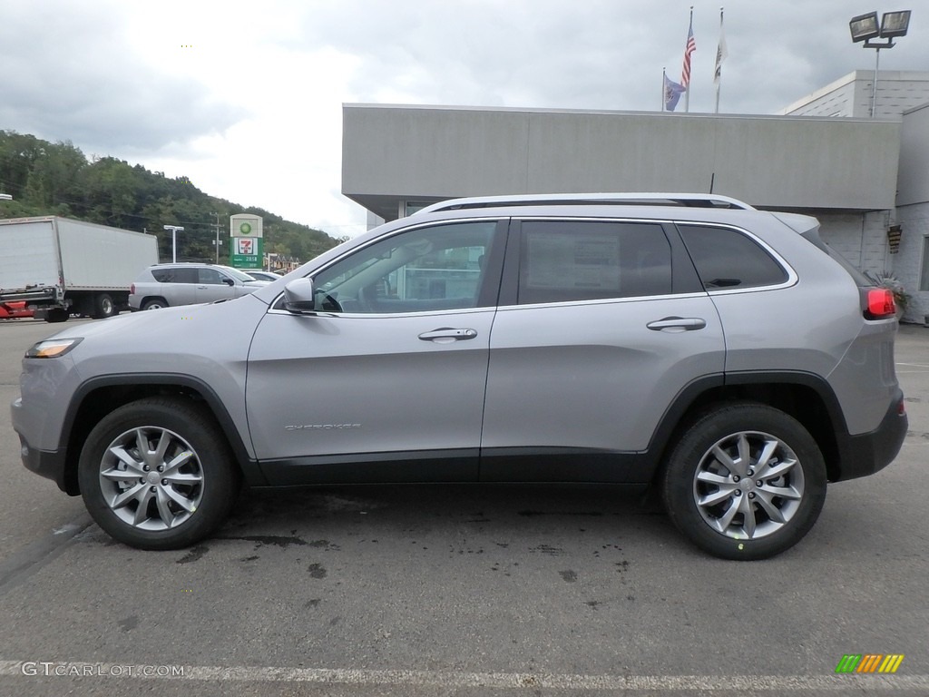 2018 Cherokee Limited 4x4 - Billet Silver Metallic / Black photo #2