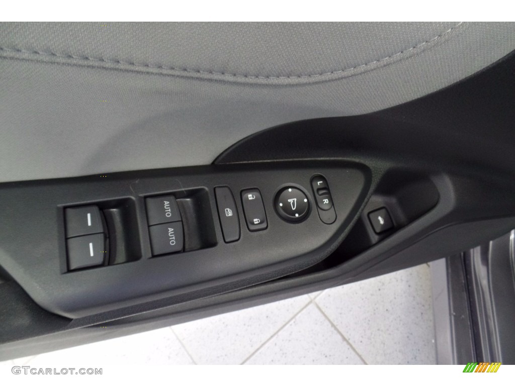 2017 Civic EX Sedan - Modern Steel Metallic / Gray photo #11