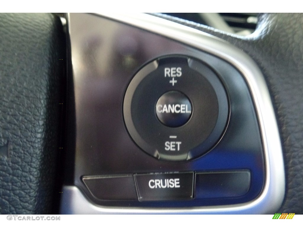 2017 Civic EX Sedan - Modern Steel Metallic / Gray photo #16