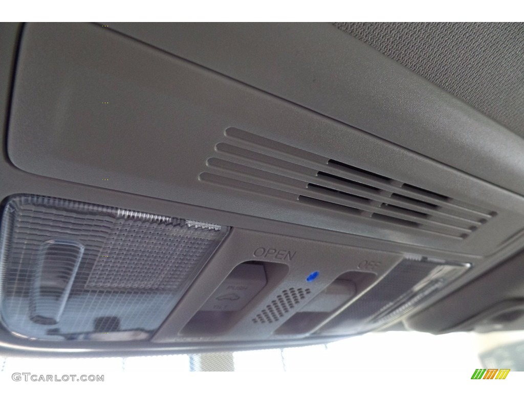 2017 Civic EX Sedan - Modern Steel Metallic / Gray photo #21